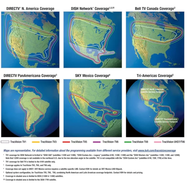 KVH TracVision TV3 - Circular LNB f-North America - Image 2