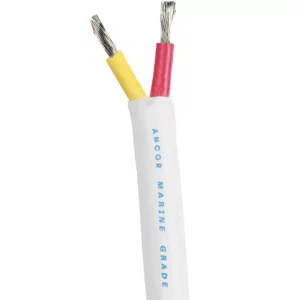 Ancor Safety Duplex Cable - 12-2 AWG - Red-Yellow - Round - 250'
