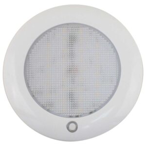 Scandvik Slim 5" Dome Light - Warm White-Blue - 10-30V