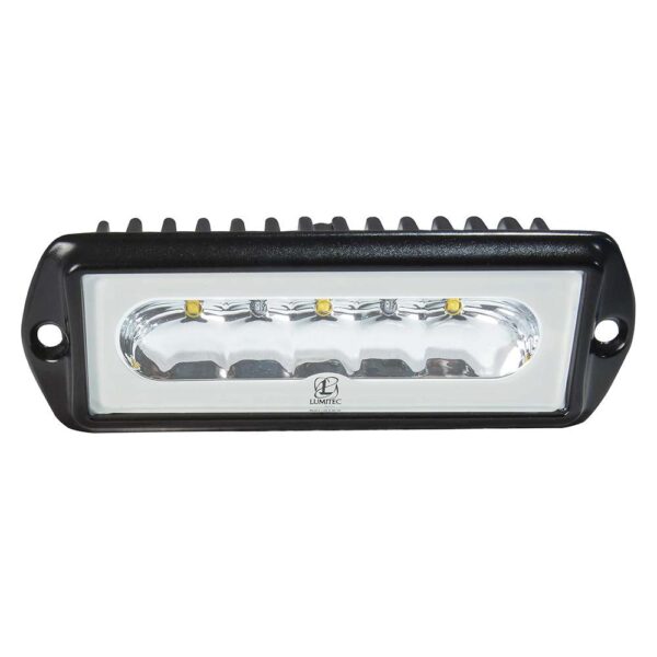 Lumitec Capri2 - Flush Mount LED Flood Light - Black Housing - 2-Color White-Blue Dimming - Image 3