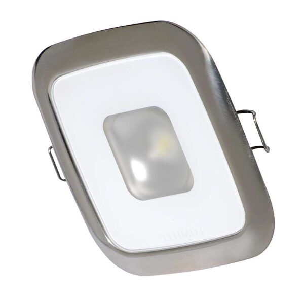 Lumitec Square Mirage Down Light - Warm White Dimming - Hi-CRI - Polished Bezel - Image 2