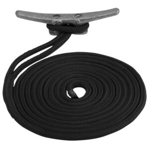 Sea-Dog Double Braided Nylon Dock Line - 5-8" x 25' - Black