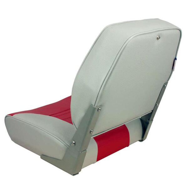 Springfield Economy Multi-Color Folding Seat - Grey-Red - Image 2