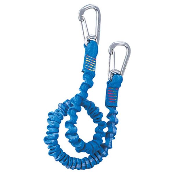 Wichard Elastic Tether w-2 Carbine Hooks - 2M
