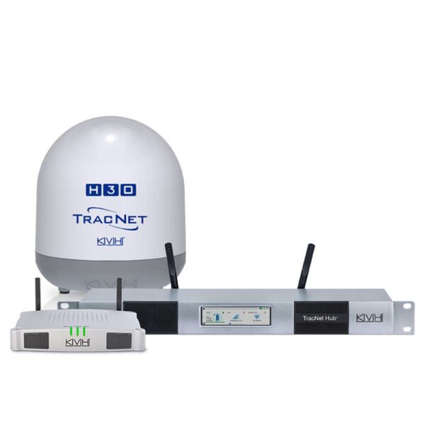 KVH TracNet H30 Ku-Band Antenna w-TracNet Hub