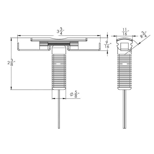 TACO Rub Rail Mounted LED Nav Light Set f-SuproFlex Only - Image 4