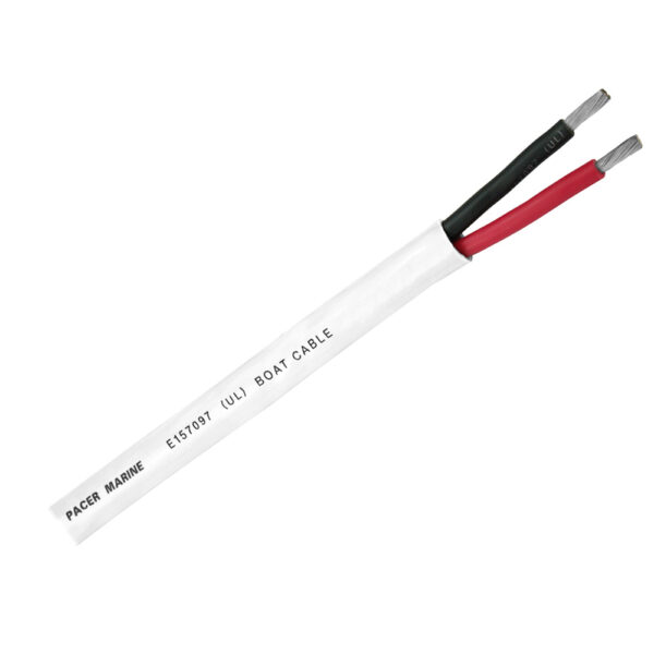 Pacer Duplex 2 Conductor Cable - 500' - 16-2 AWG - Red, Black