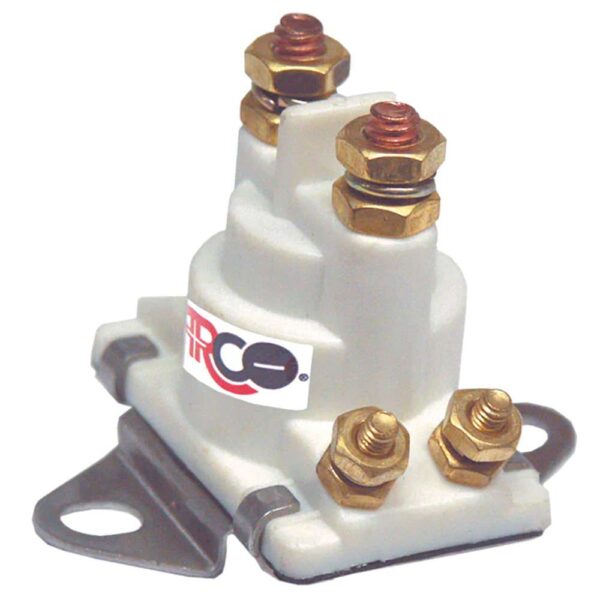 ARCO Marine Original Equipment Quality Replacement Solenoid f-Mercruiser & Mercury - Isolated base, 12V