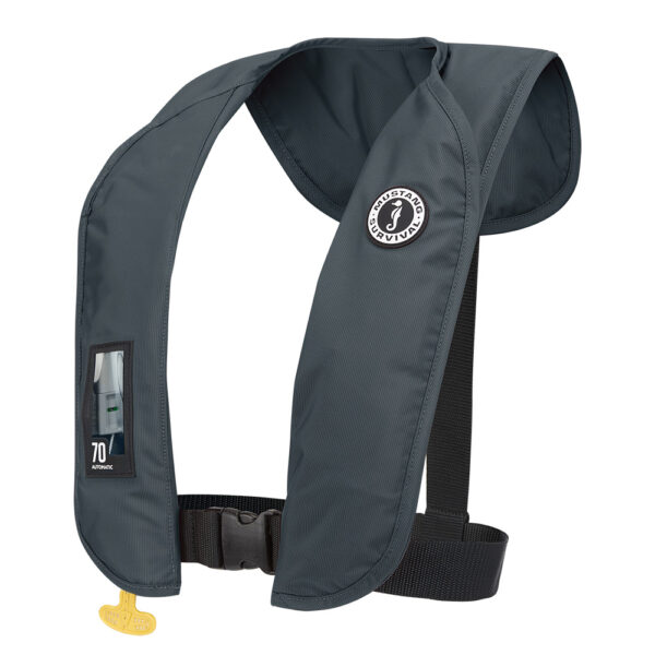 Mustang MIT 70 Automatic Inflatable PFD - Admiral Gray - Image 2