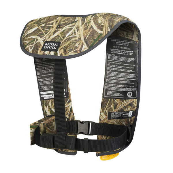 Mustang MIT 100 Convertible Inflatable PFD - Camo - Image 4