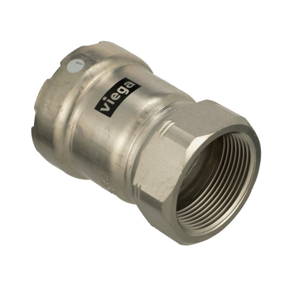 ViegaMegaPress 316 FKM FPT Adapter - 1-1-2" x 1-1-2" (FPT)