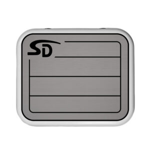 SeaDek YETI Roadie 24 Teak Cooler Pad - 6mm - Storm Grey-Black