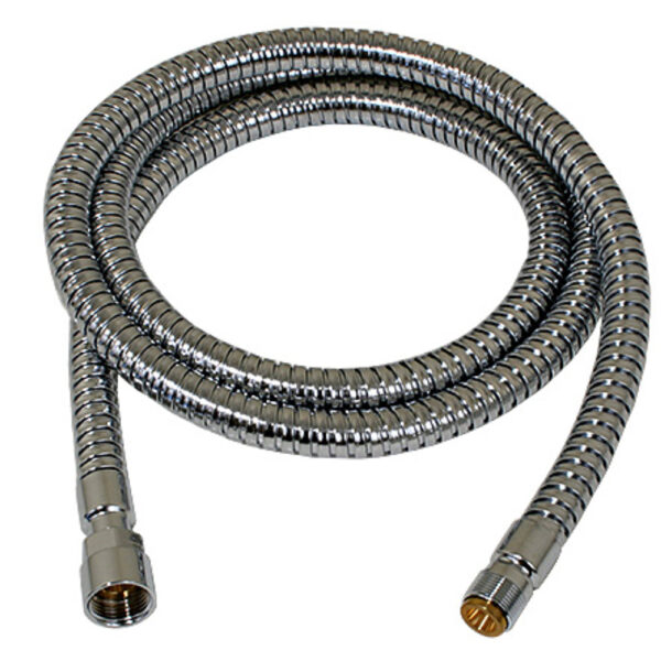 Scandvick 5' Chrome Flex Hose f-Elbow Sprayer Handles
