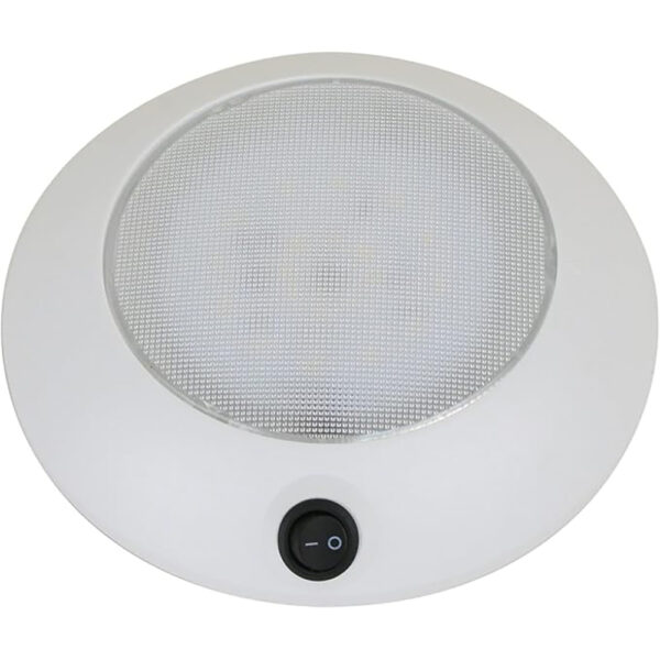 Scandvik 5.5" Dome Light w-Switch - 12V