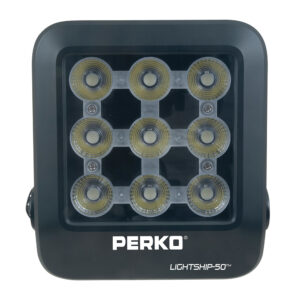 Perko Lightship 50 LED High Performance Spotlight - 12-24V - Black