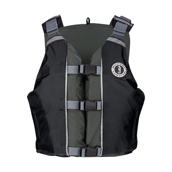 Mustang APF Foam Vest - Universal - Black-Grey - Image 2