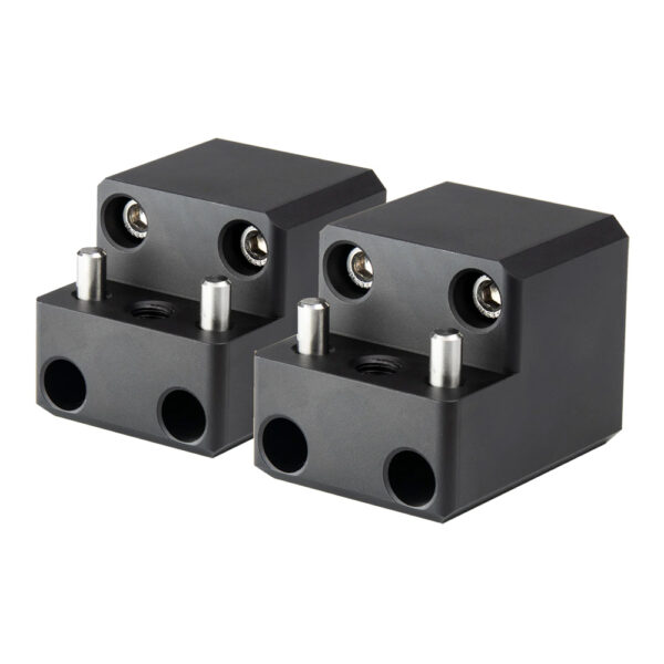 PTM Edge Board Rack Mount - 4 Bolt - Black - Pair